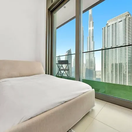 Lux 1Br Burj Khalifa And Fountain Views Apartment Dubai Exterior photo