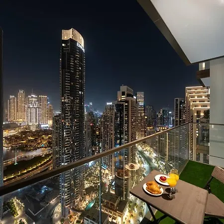 Lux 1Br Burj Khalifa And Fountain Views Apartment Dubai Exterior photo