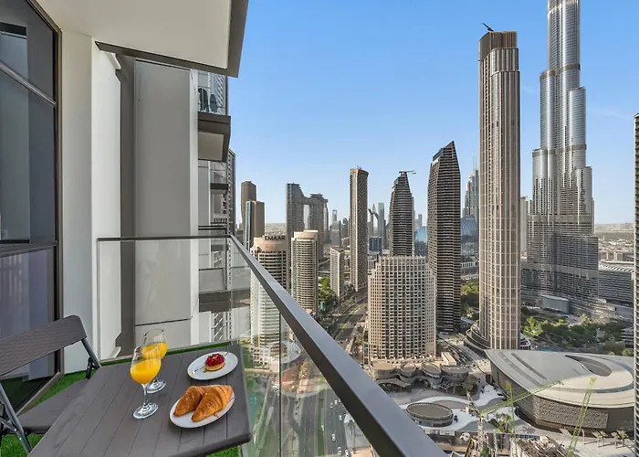 Lux 1Br Burj Khalifa And Fountain Views